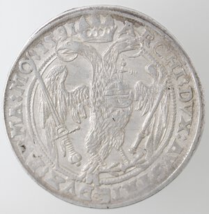 reverse: Bohemia. Budweis. Rodolfo II. 1576-1612. Tallero 1591. Ag. 