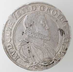 obverse: Bohemia. Kuttenberg. Rodolfo II. 1576-1612. Tallero 1594. Ag. 