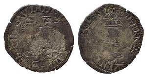 obverse: MANTOVA. Vincenzo I Gonzaga (1587-1612). Grosso con Reliquiario. Mi (1,24 g). Bignotti 46. MB