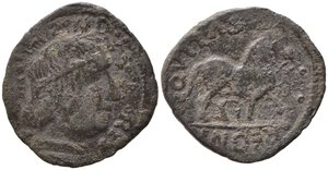 obverse: NAPOLI. Ferdinando I d Aragona (1458-1494). Cavallo con lettera I sotto l addome. AE (1,84 g). MIR 84/16. MB