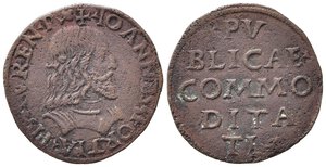 obverse: PESARO. Giovanni Sforza (1489-1510). Soldo (1,48 g). Cavicchi 104. qBB