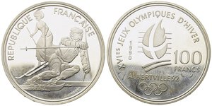 obverse: FRANCIA. 100 Francs 1992 