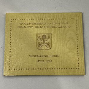 reverse: Vaticano. Monetazione in Euro. Benedetto XVI. Divisionale 2009. FDC