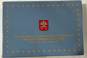 reverse: Vaticano. Monetazione in Euro. Benedetto XVI. Divisionale 2012. PROOF