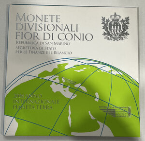 reverse: SAN MARINO. Monetazione in Euro. Divisionale 2008. FDC