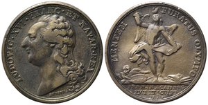 obverse: FRANCIA. Luigi XVI (1774-1792). Medaglia 