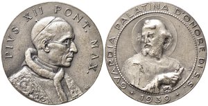 obverse: ROMA. Pio XII (1939-1958). Medaglia 1939 