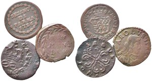 obverse: ZECCHE ITALIANE. Lotto di 3 monete da catalogare (Piacenza, Parma, Milano). BB