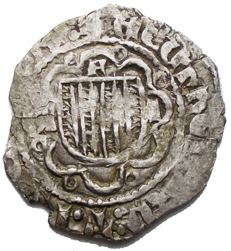 reverse: Messina - Federico III. 1296-1337. Pierreale Ag. g 2,62