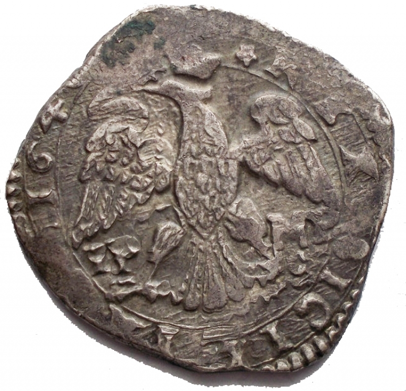 reverse: Messina - Filippo IV 1621-1665 -ag/ 4 Tari  Ag. gr 10,47