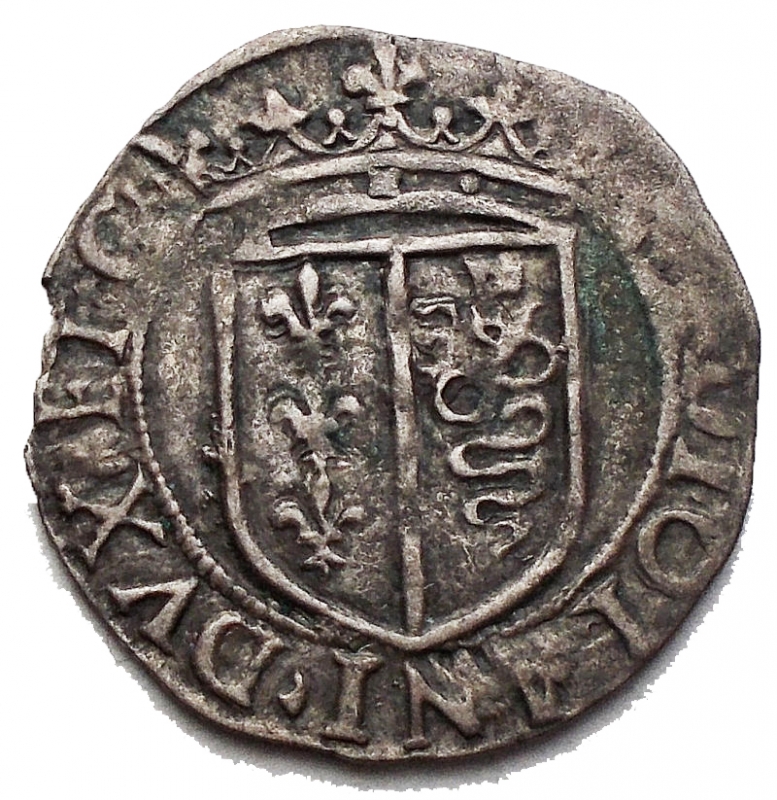 reverse: Milano. Ludovico XII d Orleans (1500-1513). Soldo. CNI 113/114. Cr. 13. MIR 246. AG. g 0,97. mm 17,6 x 18,2. NC. 