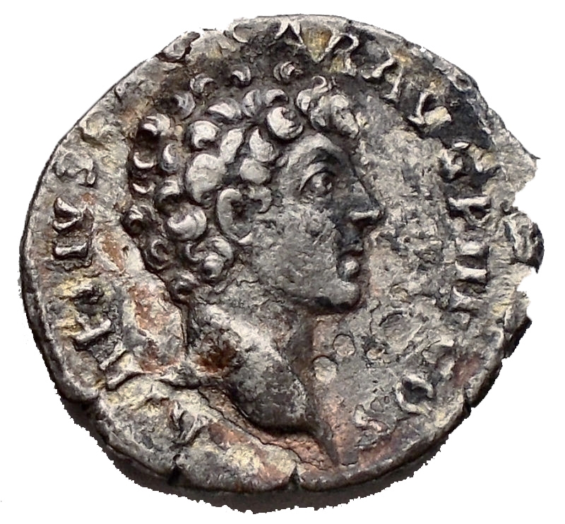 reverse: Antoninus Pius, with Marcus Aurelius as Caesar. AD 138-161. AR Denarius (17,7mm, 2.54 g). Rome mint. Struck AD 140. Laureate head of Pius right / Bare head of Aurelius right. RIC III 417a (Antoninus Pius); RSC 15. Good VF, lightly toned