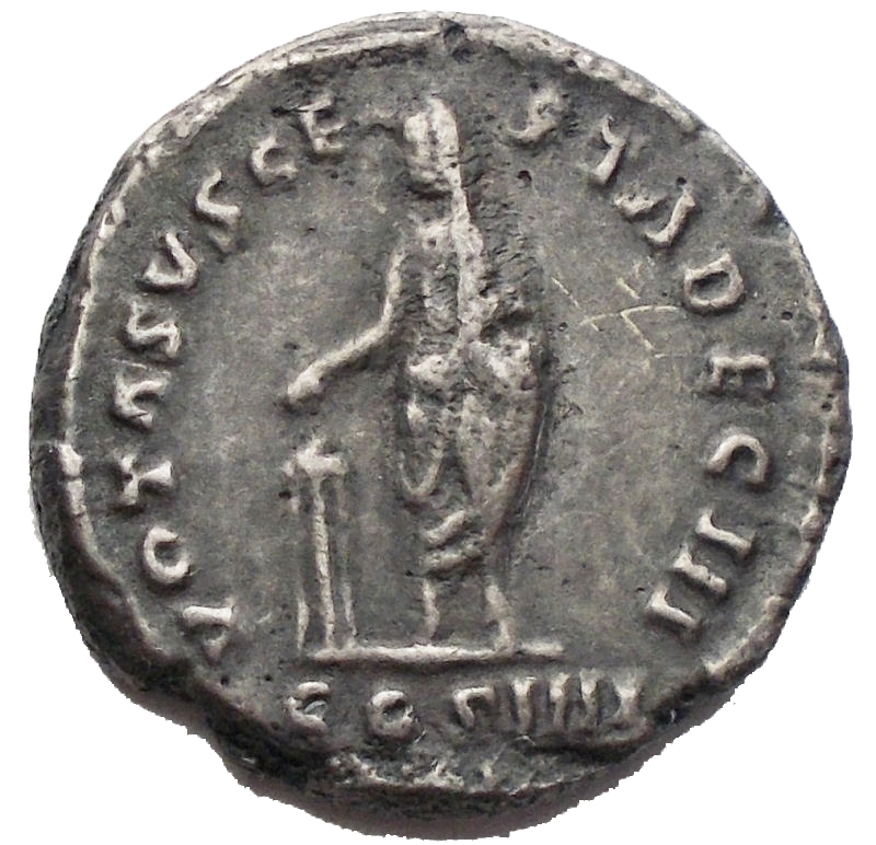 reverse: Antonino Pio denario da catalogare gr 2,9. mm 17,8. Patina