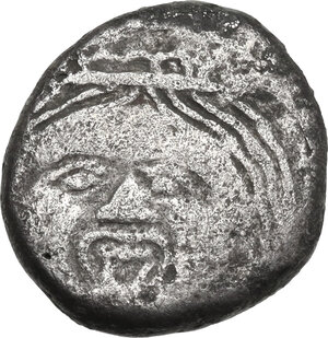 obverse: Etruria, Populonia. AR 20 units, 3rd century BC