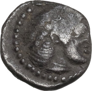obverse: Syracuse.  Deynomenid Tyranny (485-466 BC).. AR Litra, 480-470 BC