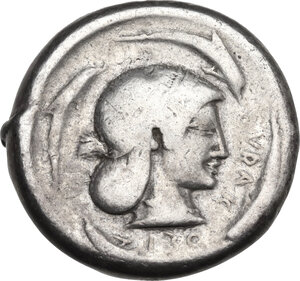 reverse: Syracuse.  Hieron I (478-466 BC).. AR Tetradrachm,
