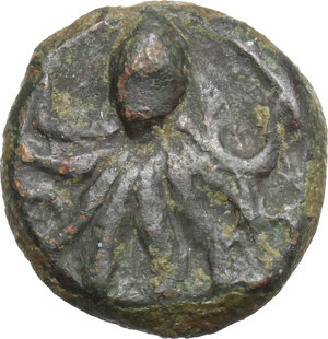 reverse: Syracuse.  Second Democracy (466-405 BC).. AE Hexas, c. 435-415 BC