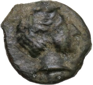 obverse: Syracuse.  Second Democracy (466-405 BC).. AE Onkia, c. 435-415 BC