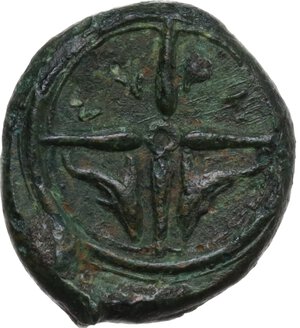 reverse: Syracuse.  Second Democracy.. AE Hemilitron, c. 415-405 BC