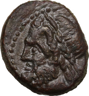 obverse: Syracuse.  Roman rule.. AE 22 mm. after 212 BC