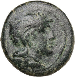obverse: Macedon, Pella. AE 20 mm, 187-31 BC