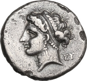 obverse: Central and Southern Campania, Neapolis. AR Didrachm, 275-250 BC