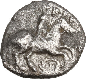 reverse: Kings of Macedon.  Philip III Arrhidaios (323-317 BC).. AR Fifth Tetradrachm, Amphipolis mint, struck in the style of Philip II, 320-317 BC