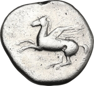 obverse: Acarnania, Leukas. AR Stater, 400-330 BC