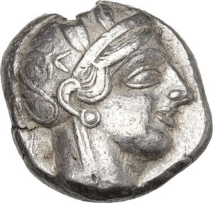 obverse: Attica, Athens. AR Tetradrachm, 465-460 BC