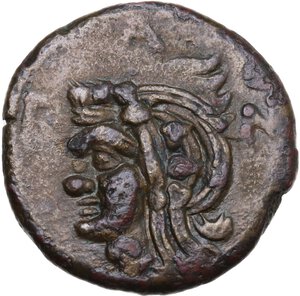 obverse: Cimmerian Bosporos, Pantikapaion. AE 21mm, 4th century BC