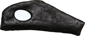 reverse: Skythia, Olbia. AE Cast dolphin, late 5th-4th century BC
