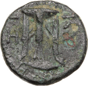 reverse: Mysia, Kyzikos. AE 11 m, 4th century BC