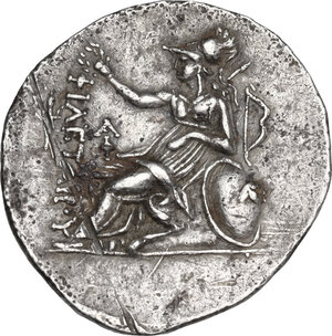 reverse: Mysia, Pergamon.  Eumenes II (197-159 BC).. AR Tetradrachm, in the name of Philetairos, 197-190 BC