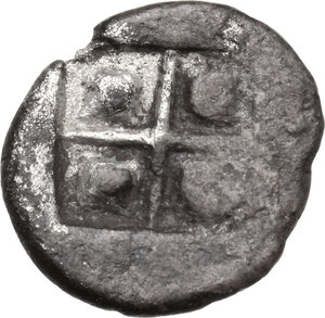 reverse: Ionia, uncertain mint. AR Diobol or Obol, 5th century BC