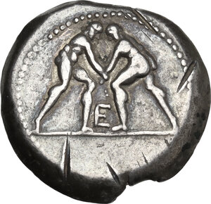 obverse: Pamphylia, Aspendos. AR Stater, 330-250 BC