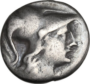 obverse: Pamphylia, Side. AR Drachm, 190-36 BC