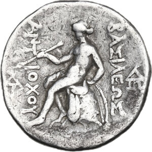 reverse: Seleucid Kings.  Antiochos I Soter (281-261 BC). AR Tetradrachm, Seleukeia on the Tigris mint