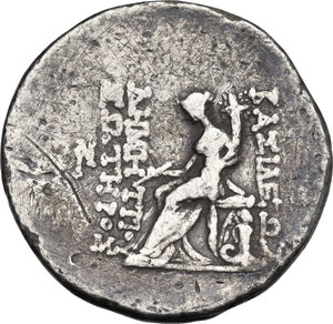reverse: Seleucid Kings.  Demetrios I Soter (162-150 BC). AR Tetradrachm, Antioch ad Orontem mint