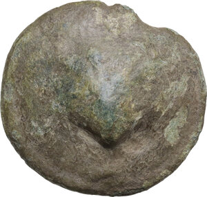 obverse: Northern Apulia, Luceria. AE Cast Biunx, 217-212