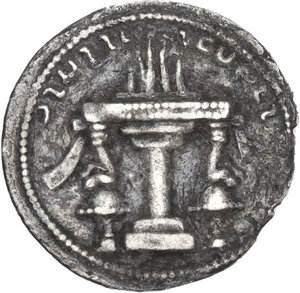 reverse: Sasanian Kings.  Ardashir I (223/4-240).. AR Drachm. Mint style group C (\