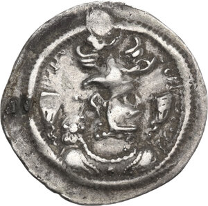 obverse: Sasanian Kings.  Peroz (457-483). AR Drachm. KL mint, year unsigned