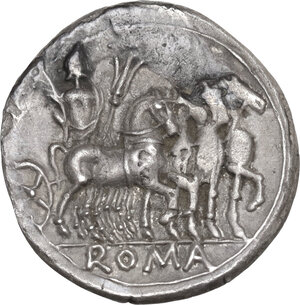 reverse: M. Vargunteius.. AR Denarius, 130 BC