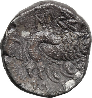 reverse: Southern Gaul, Insubres or Cenomani. AR Drachm, imitation of Massalia. Mid 2nd century BC