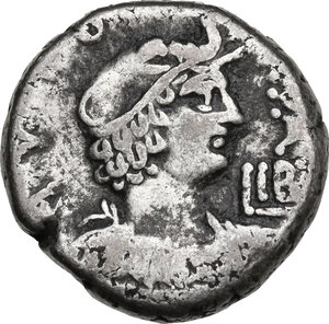 reverse: Nero (54-68).. AR Tetradrahcm, Alexandria mint (Egypt), dated RY 12 (65-66)
