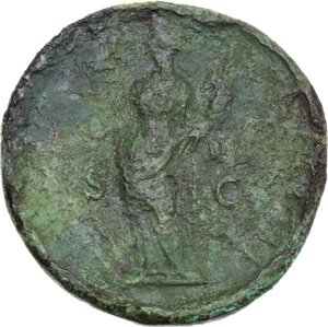 reverse: Domitian (81-96).. AE \