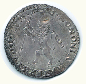 reverse: BOLOGNA - Paolo III (1534-1549) – Bianco - Piccola mancanza da conio, altrimenti SPL.