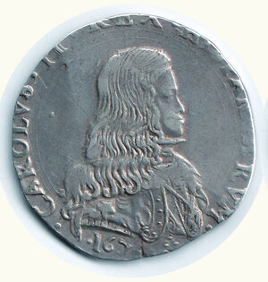 obverse: MILANO - Carlo II - Filippo 1676 - Peso gr 27,70.