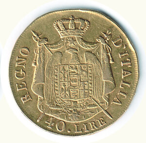 reverse: MILANO - Napoleone I - 40 Lire 1808