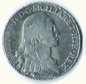 obverse: NAPOLI - Ferdinando IV - Ducato da 100 Gr.1785 - Gigante 78.