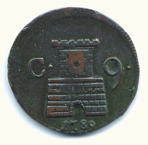 reverse: NAPOLI - Ferdinando IV - 9 Cavalli 1789.